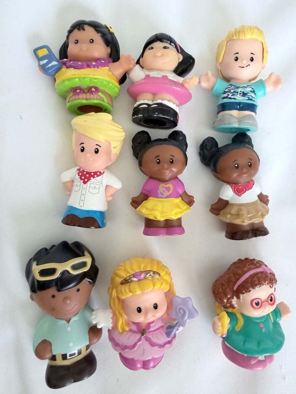 Fisher-Price Little People Assorted Character Figures Lot of 9